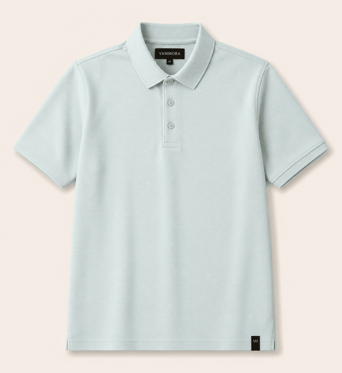 Refined Piqué Polo - VAMMORA