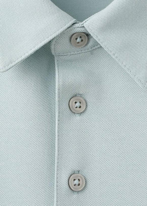 Refined Piqué Polo - VAMMORA